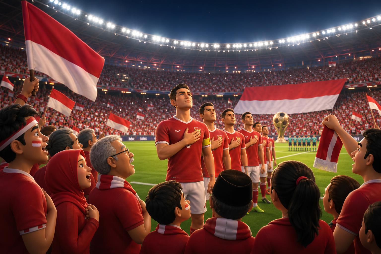 Piala Dunia dan Politik Identitas Nasional: Sepak Bola sebagai Cerminan Semangat Kebangsaan
