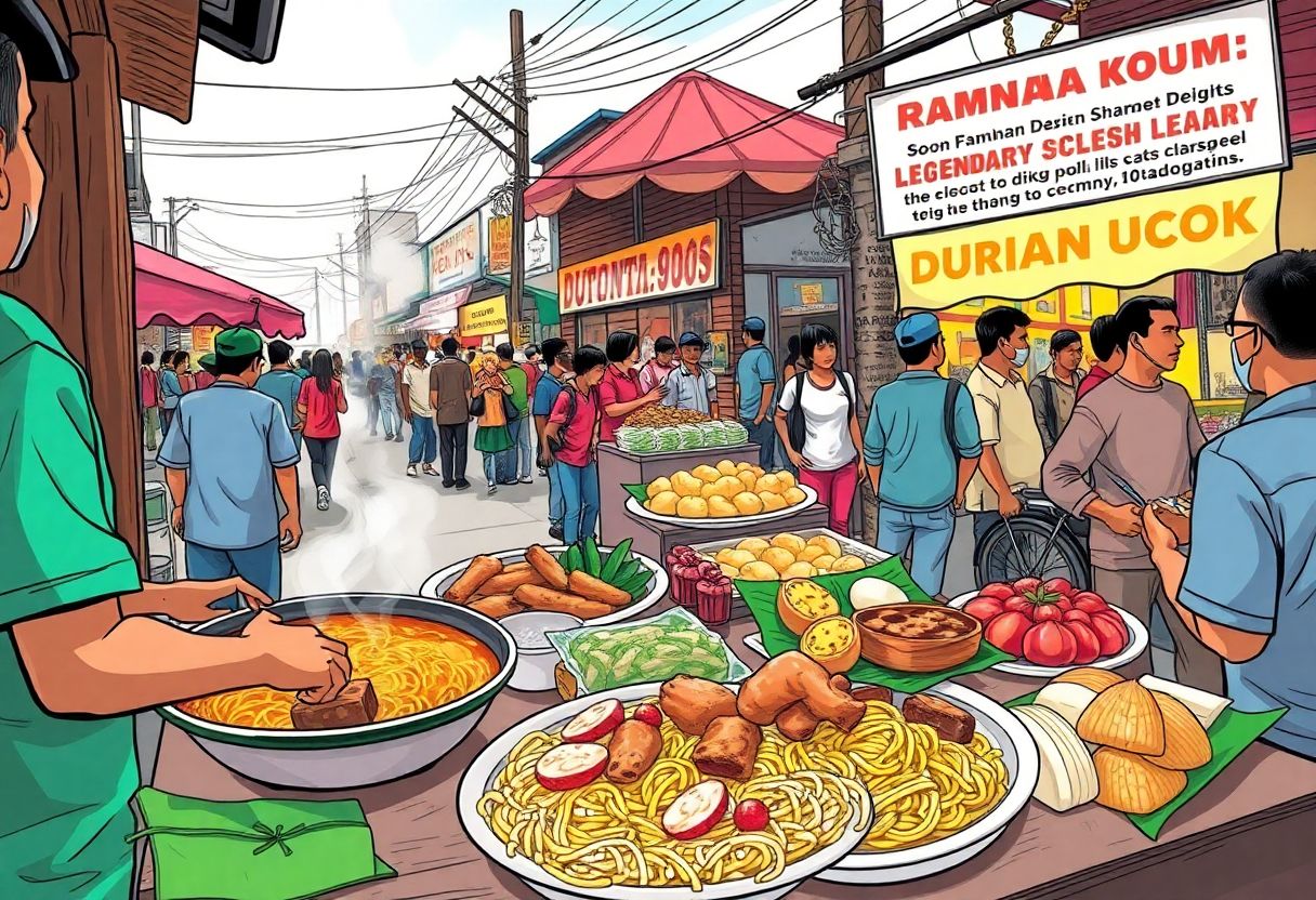 Kuliner Kaki Lima Terbaik di Medan