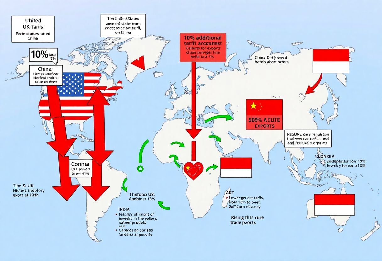  Perdagangan Global 2025: Ketegangan Tarif dan Peluang bagi Indonesia