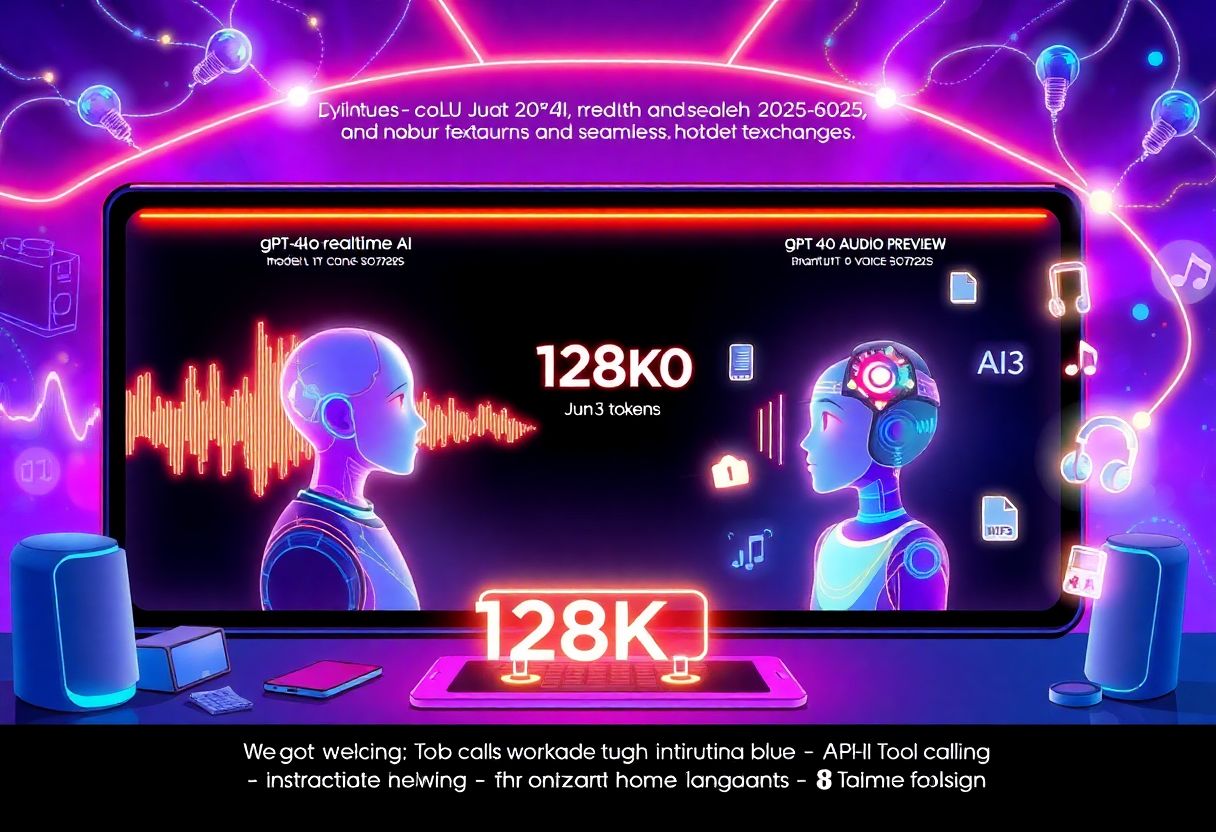 Peluncuran Model Speech-to-Speech Terbaru OpenAI: gpt-4o-realtime-preview & gpt-4o-audio-preview